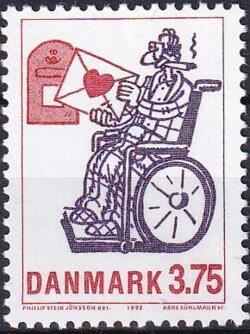 AFA 1029 DANMARK STEMPLET