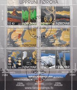 AFA 667-673 MINIARK Stemplet Færøerne