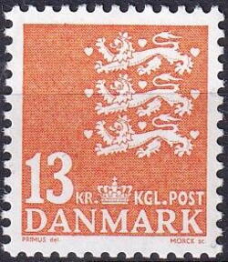 AFA 1376 DANMARK STEMPLET