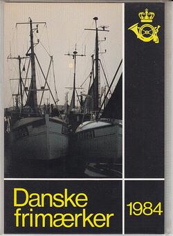 1984 ÅRSMAPPE DANMARK PÅLYDENDE 111 KR
