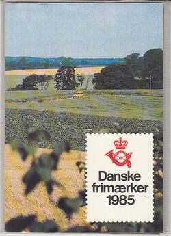 1985 ÅRSMAPPE DANMARK PÅLYDENDE 165,50 KR