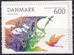 AFA 1712a fra frimærkehæfte STEMPLET DANMARK