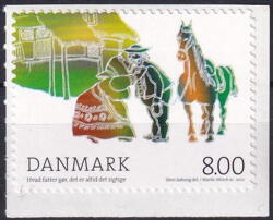 AFA 1713a fra frimærkehæfte STEMPLET DANMARK