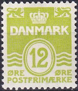 AFA 335 DANMARK Postfrisk