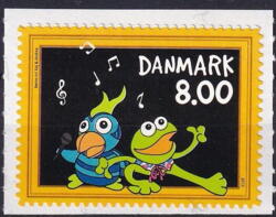 AFA 1735a fra frimærkehæfte STEMPLET DANMARK