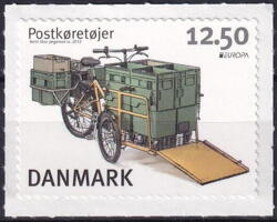 AFA 1741 12,50 kr. Postkøretøjer