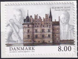 AFA 1738a fra frimærkehæfte STEMPLET DANMARK