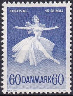 AFA 406 DANMARK STEMPLET
