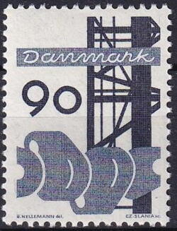 AFA 476 DANMARK STEMPLET