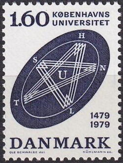 AFA 674 DANMARK STEMPLET