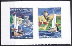 AFA 885-86E  Parstykke Færøerne Postfrisk