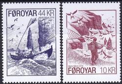 AFA 907-08 KOMPELT SÆT Postfrisk Færøerne