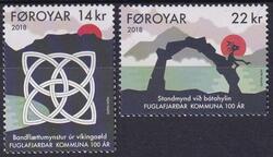 AFA 916-17 KOMPELT SÆT Postfrisk Færøerne