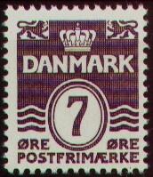 AFA 200 4-BLOK DANMARK Postfrisk