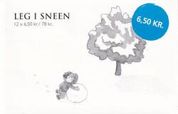 AFA S183, variant "Dreng ruller snebold foran træ", på forsiden.