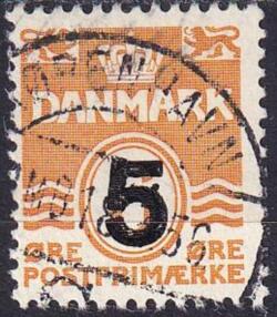 AFA 361x VARIANT KNOP PÅ 5-TALLET STEMPLET