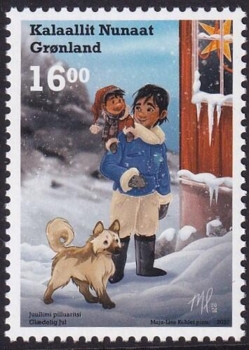 AFA 879 Postfrisk Grønland