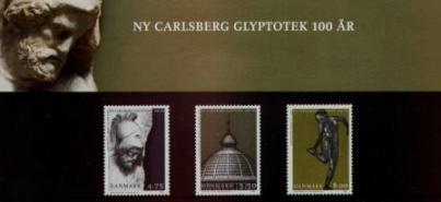 Souvenirmappe 67 - Ny Carlsberg Glyptotek 100 år PÅLYDENDE 36,50 KR.