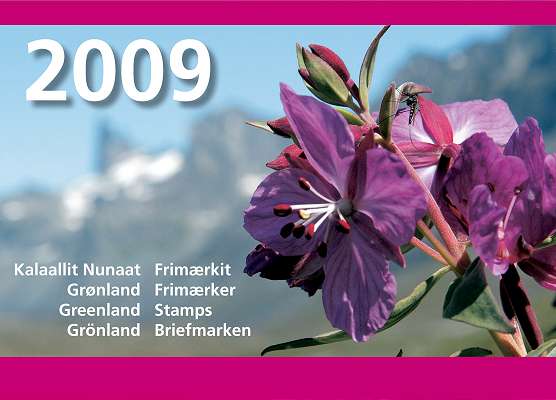 Grønland årsmappe 2009 Pålydende værdi 376,25 kr