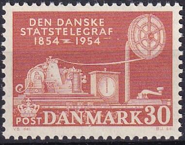 AFA 356 DANMARK STEMPLET