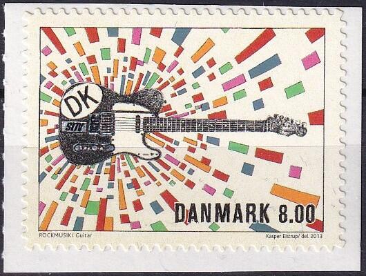 AFA 1746a fra frimærkehæfte STEMPLET DANMARK