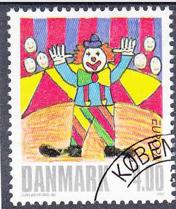 AFA 1319x DANMARK STEMPLET