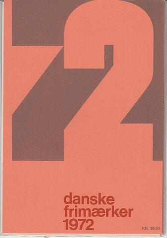 1972 ÅRSMAPPE DANMARK