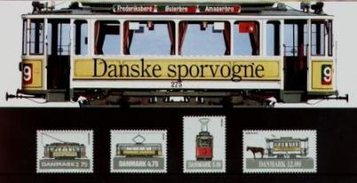 Souvenirmappe 15 - Danske sporvogne