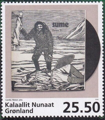 AFA 806 Postfrisk Grønland