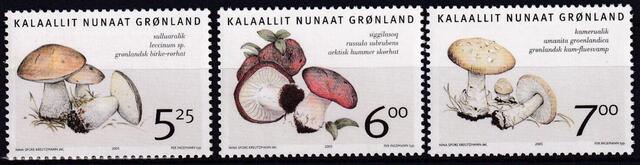 AFA 441-443 KOMPLET SÆT GRØNLAND POSTFRISK