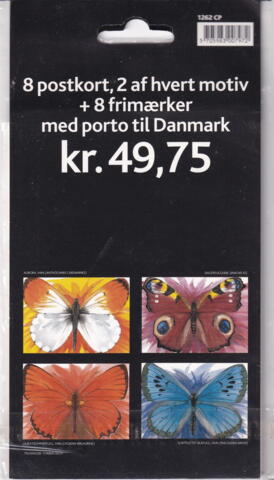 AFA 1352 Småark 13 DANMARK POSTFRISK I ORIGINAL EMBALAGE!  INKL. 8 POSTKORT, MEGET SJÆLDEN!