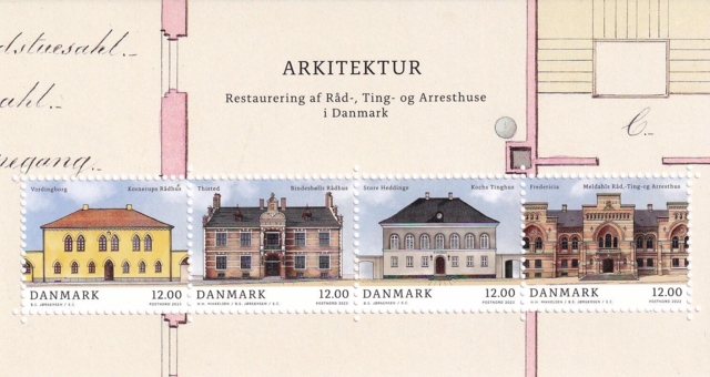 AFA 2103 MINIARK POSTFRISK DANMARK