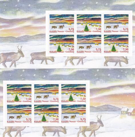 AFA 526E og 527E JULEMÆRKEHÆFTESAMMENTRYK 13-2