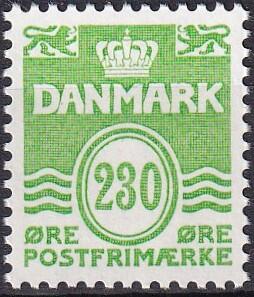 AFA 789 DANMARK STEMPLET