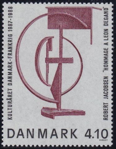 AFA 918 DANMARK STEMPLET