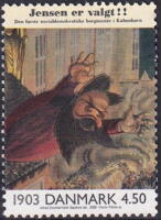 AFA 1236 DANMARK STEMPLET