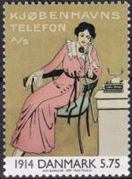 AFA 1238 DANMARK STEMPLET