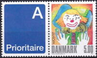 AFA 1320v DANMARK STEMPLET