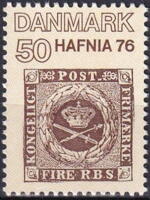 AFA 606a DANMARK STEMPLET