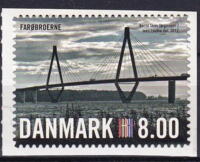 AFA 1690a fra frimærkehæfte STEMPLET DANMARK