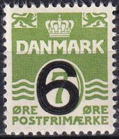 AFA 261 DANMARK STEMPLET