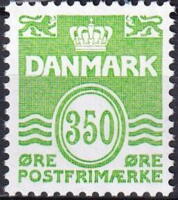 AFA 1016 DANMARK POSTFRISK