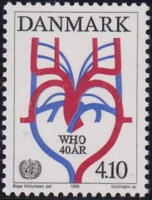 AFA 909 DANMARK POSTFRISK