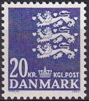 AFA 848 DANMARK POSTFRISK