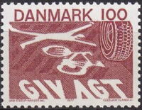 AFA 634 DANMARK POSTFRISK