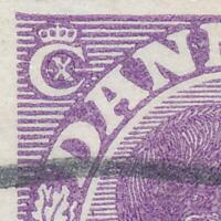 AFA 159å Danmark Postfrisk, Farveplet i venstre Cx. Nummer 75 i arket.