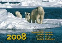 Grønland årsmappe 2008 Pålydende værdi 334,25 kr