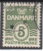 AFA 234 DANMARK STEMPLET
