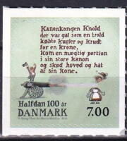 AFA 1804 7 kr. Halfdan Rasmussen 100 år. POSTFRISK DANMARK