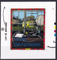 AFA 1833 STEMPLET DANMARK